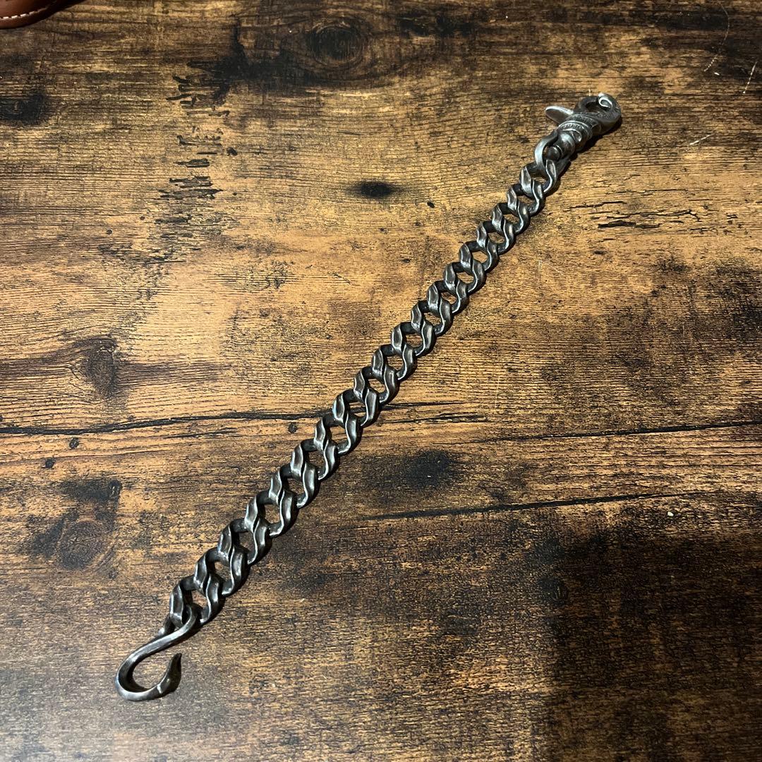 クライミー ウォレットチェーン シルバー アージェントグリーム