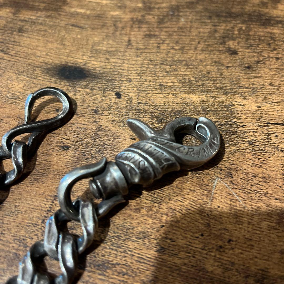 クライミー ウォレットチェーン シルバー アージェントグリーム