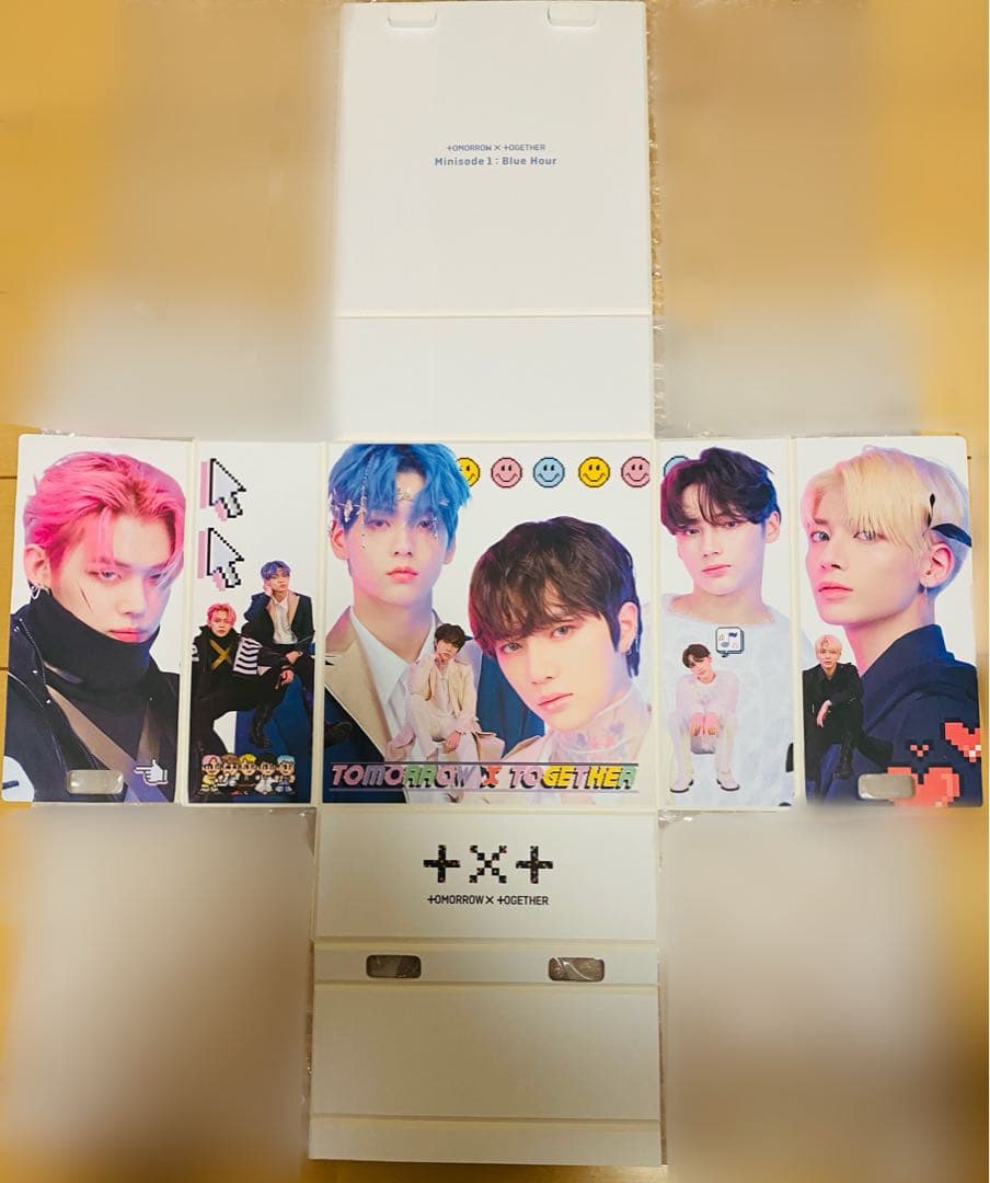 TXT BLUE HOUR 3形態 BOX 中国 ヨントン トレカ ボムギュ 2