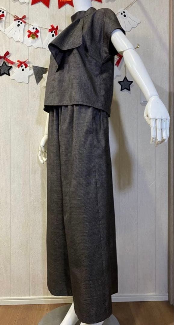 着物リメイク　100亀甲大島からチェスターコートの3点セット