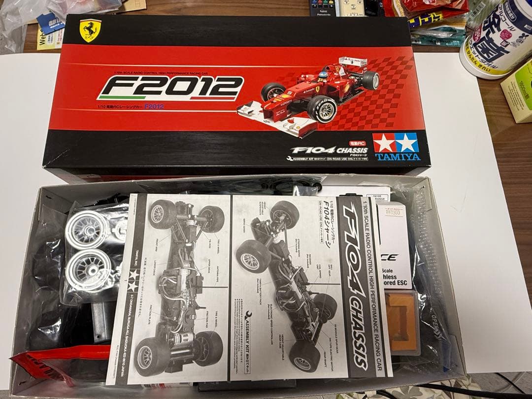 S*O様 Tamiya F2012 F104シャーシ 1/10 RCカー