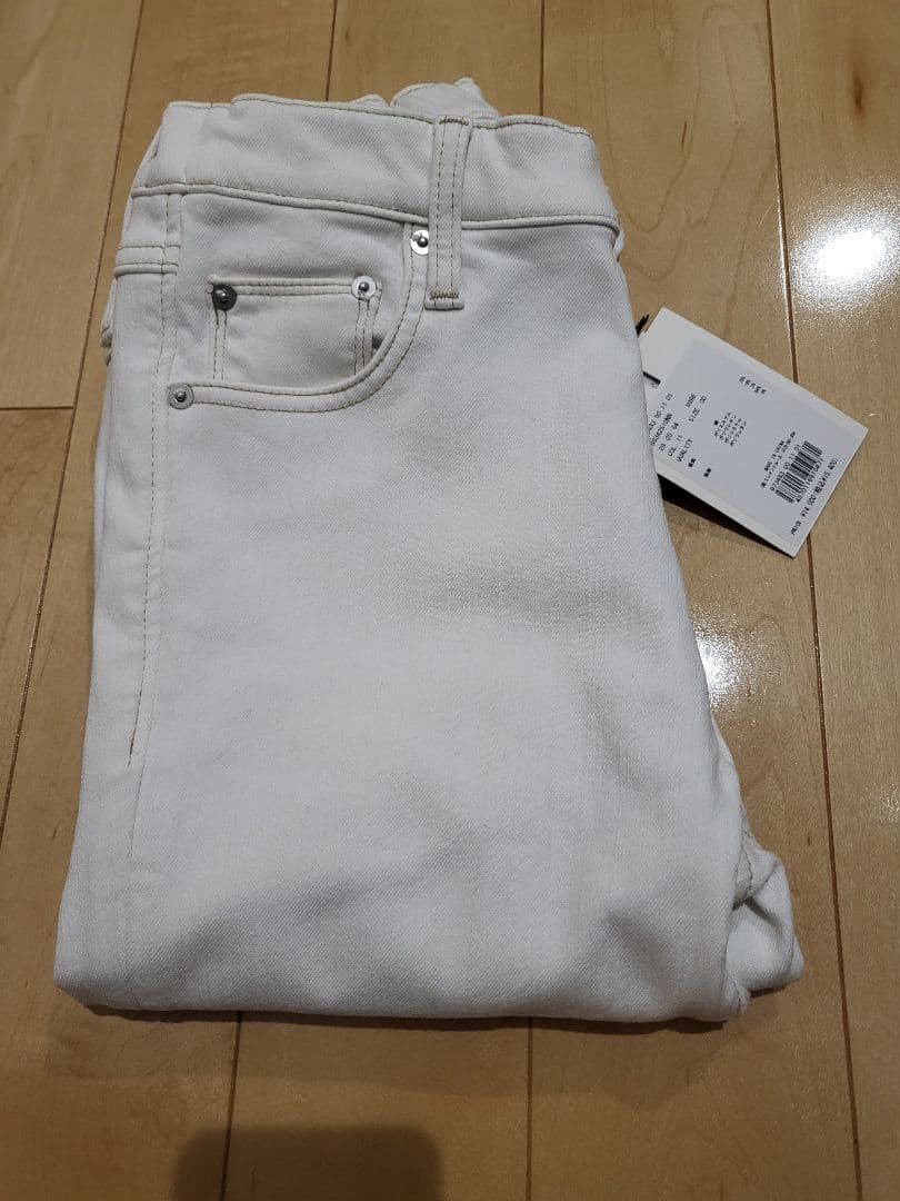 新品タグ付き　バンヤードストーム　裏起毛スリムデニムパンツ　00