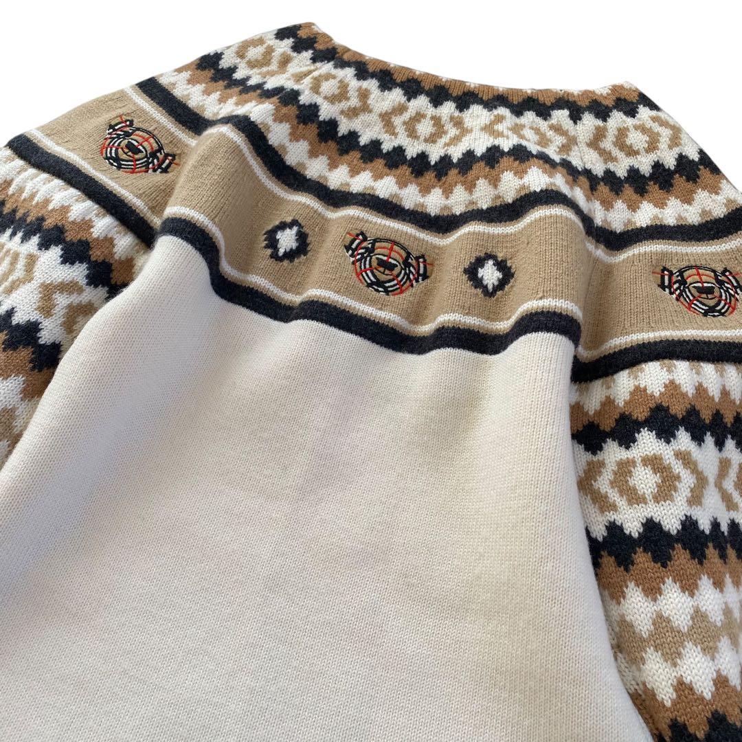 coconut 　BURBERRY ニット　カシミヤ混トーマス ベア 6Y