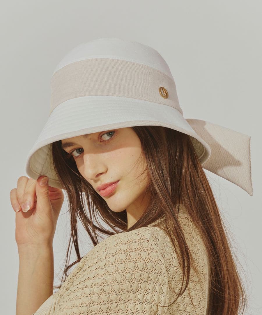 新品未使用タグ付♡Chapeau d' O♡シャポードオー♡帽子♡リボン