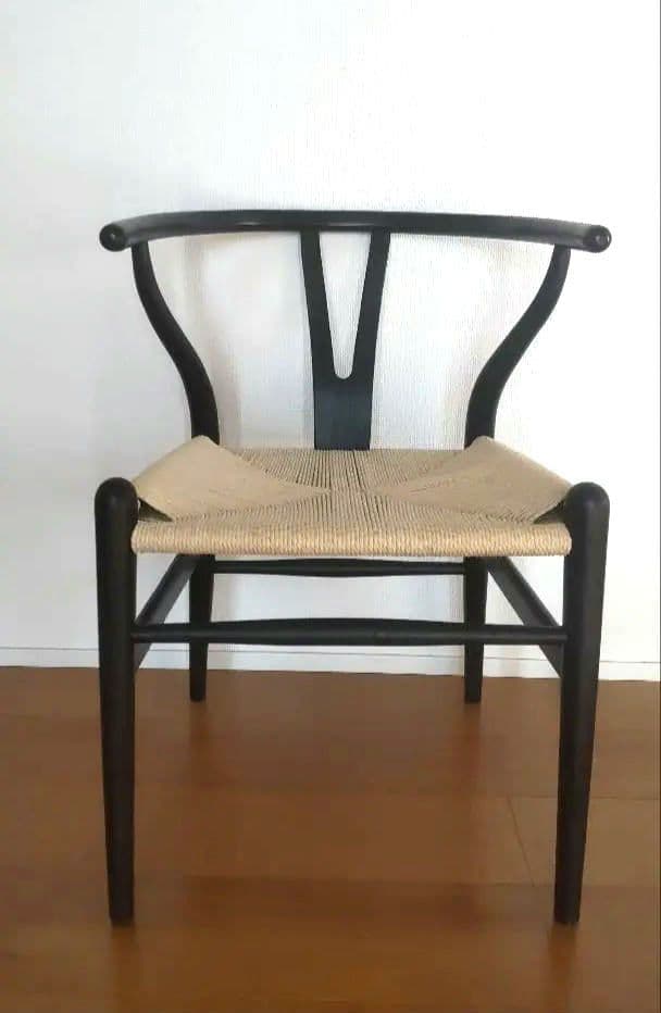 Yチェア リプロダクト品 ダイニングチェア 黒