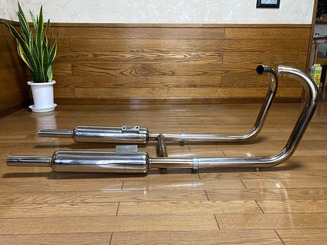 森*樹様 w650 POSH Faith ステンレスキャブトン フルエキゾースト