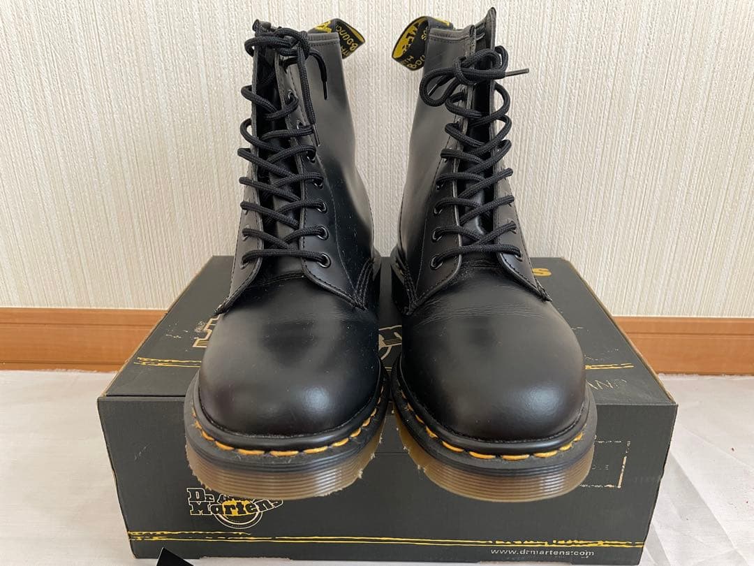 お*ん様 【美品】ドクターマーチン B-SM1460Z 8ホール ブーツ UK9