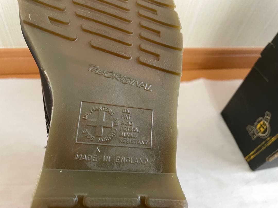 お*ん様 【美品】ドクターマーチン B-SM1460Z 8ホール ブーツ UK9