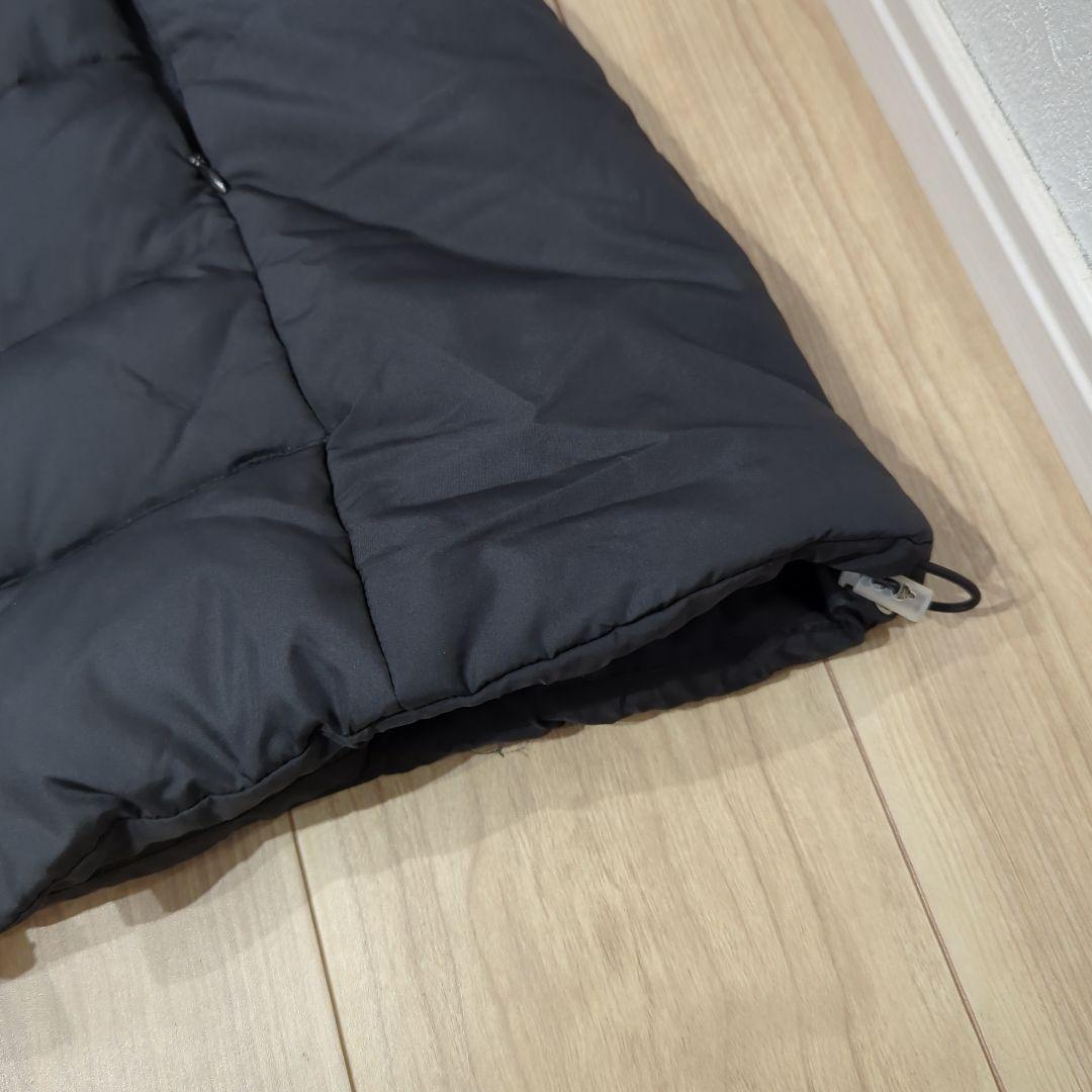 PICONE ブラック ノースリーブダウンベスト