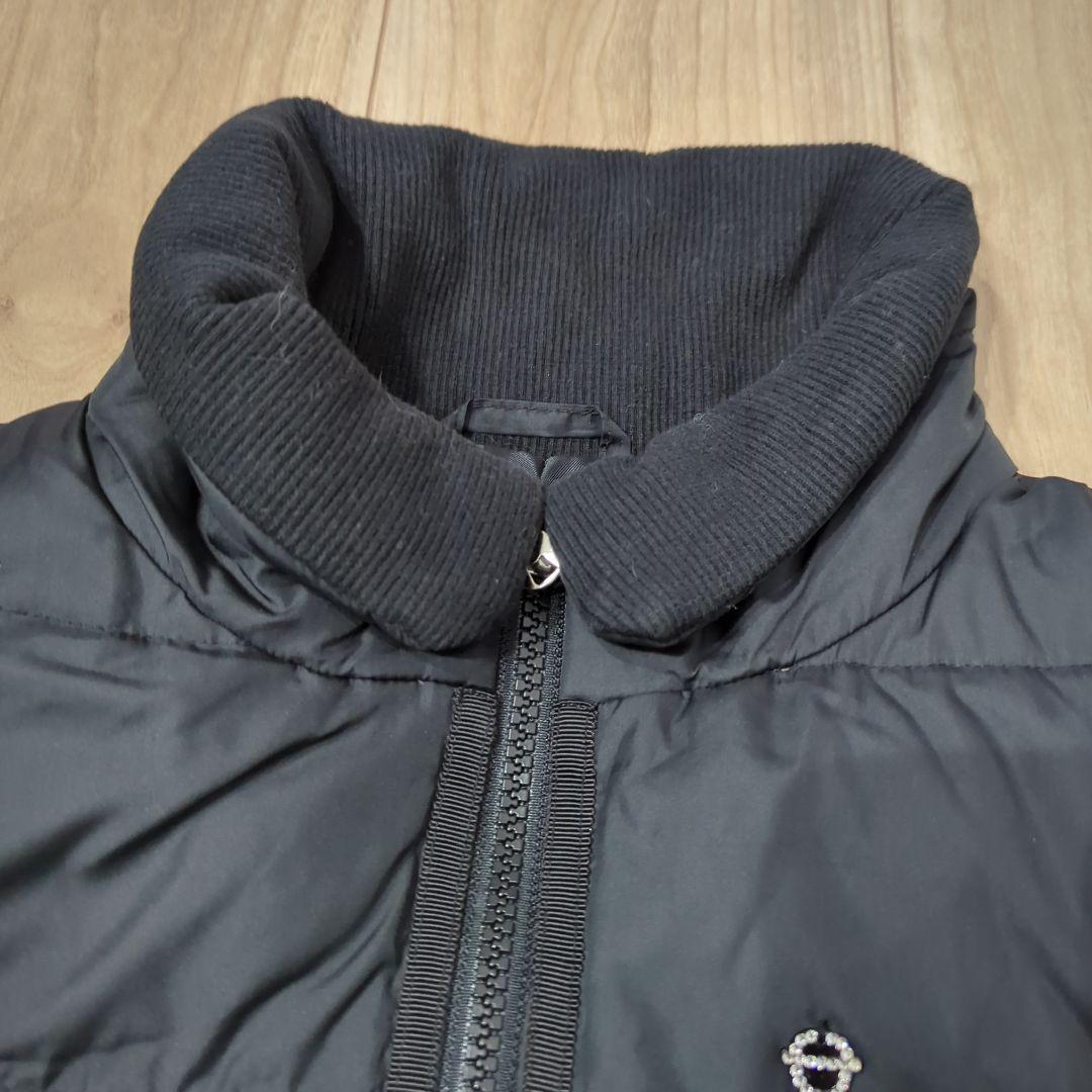 PICONE ブラック ノースリーブダウンベスト