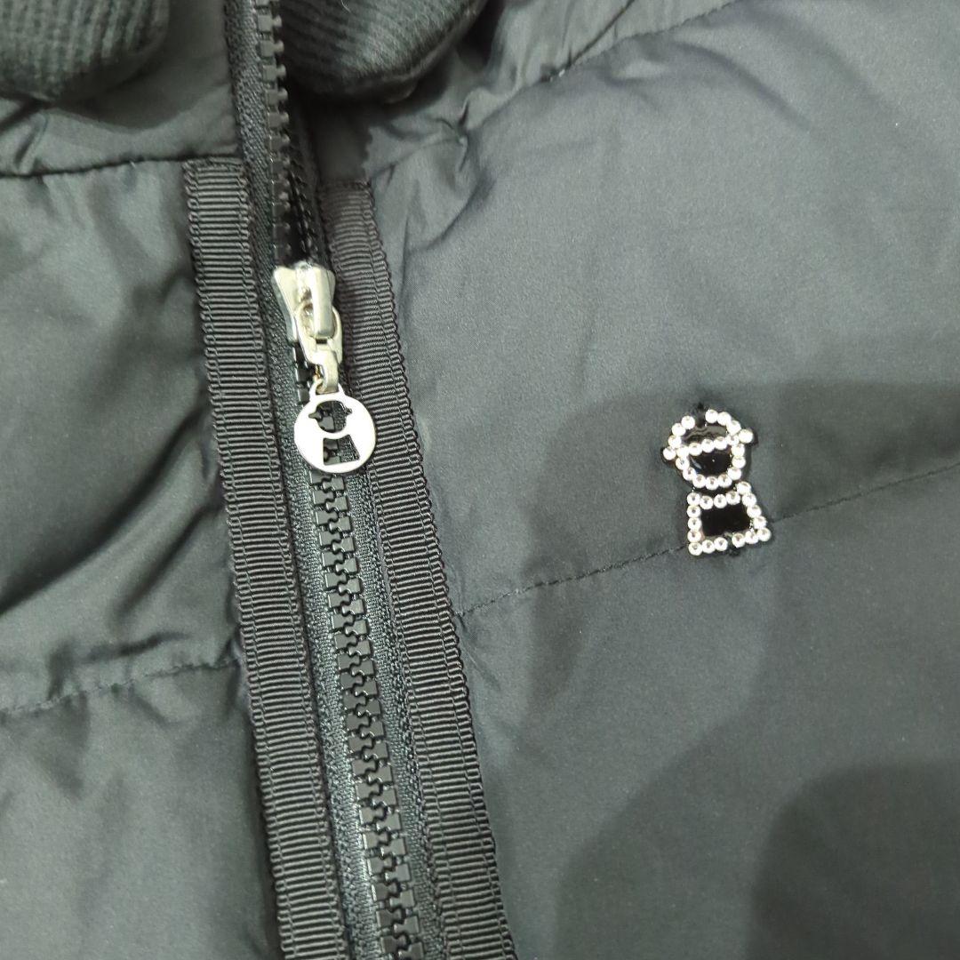 PICONE ブラック ノースリーブダウンベスト