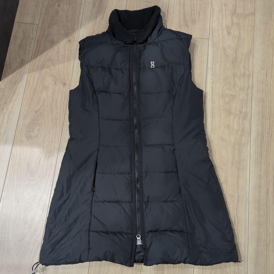 PICONE ブラック ノースリーブダウンベスト