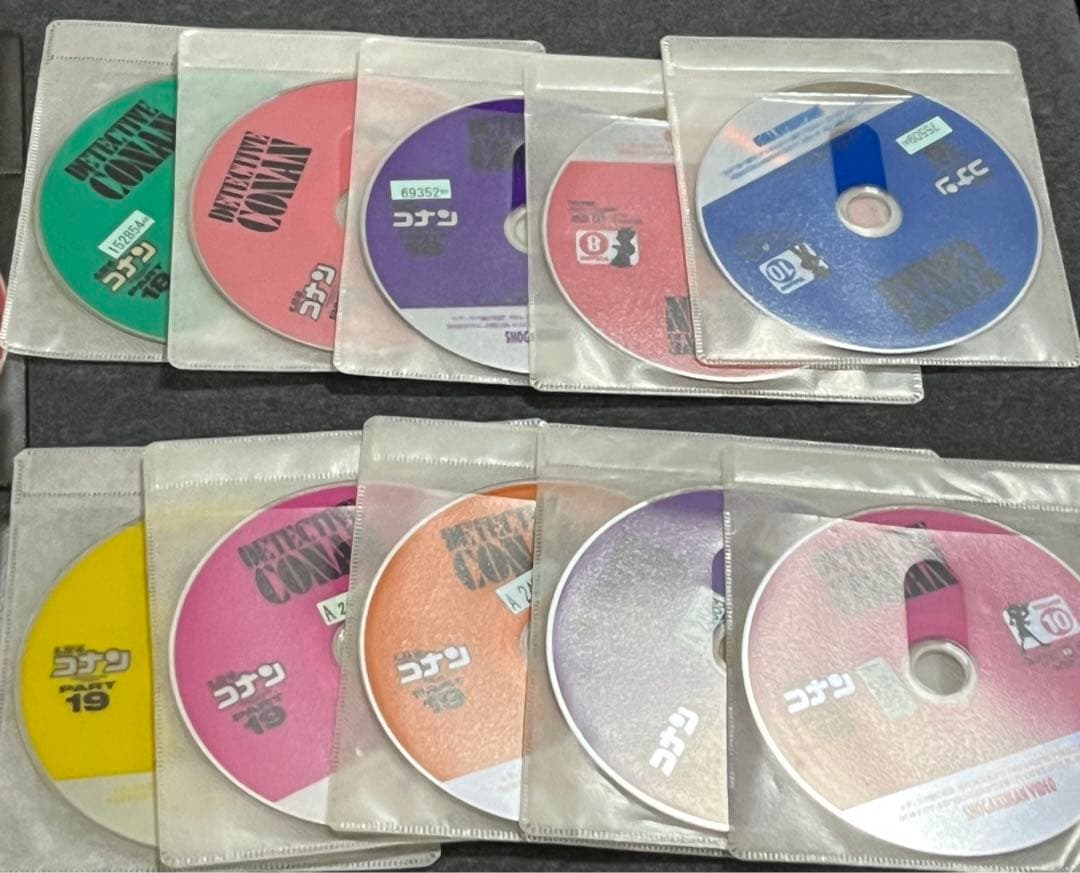 コナン　DVD レンタル　パート19 18 16 15 secret File