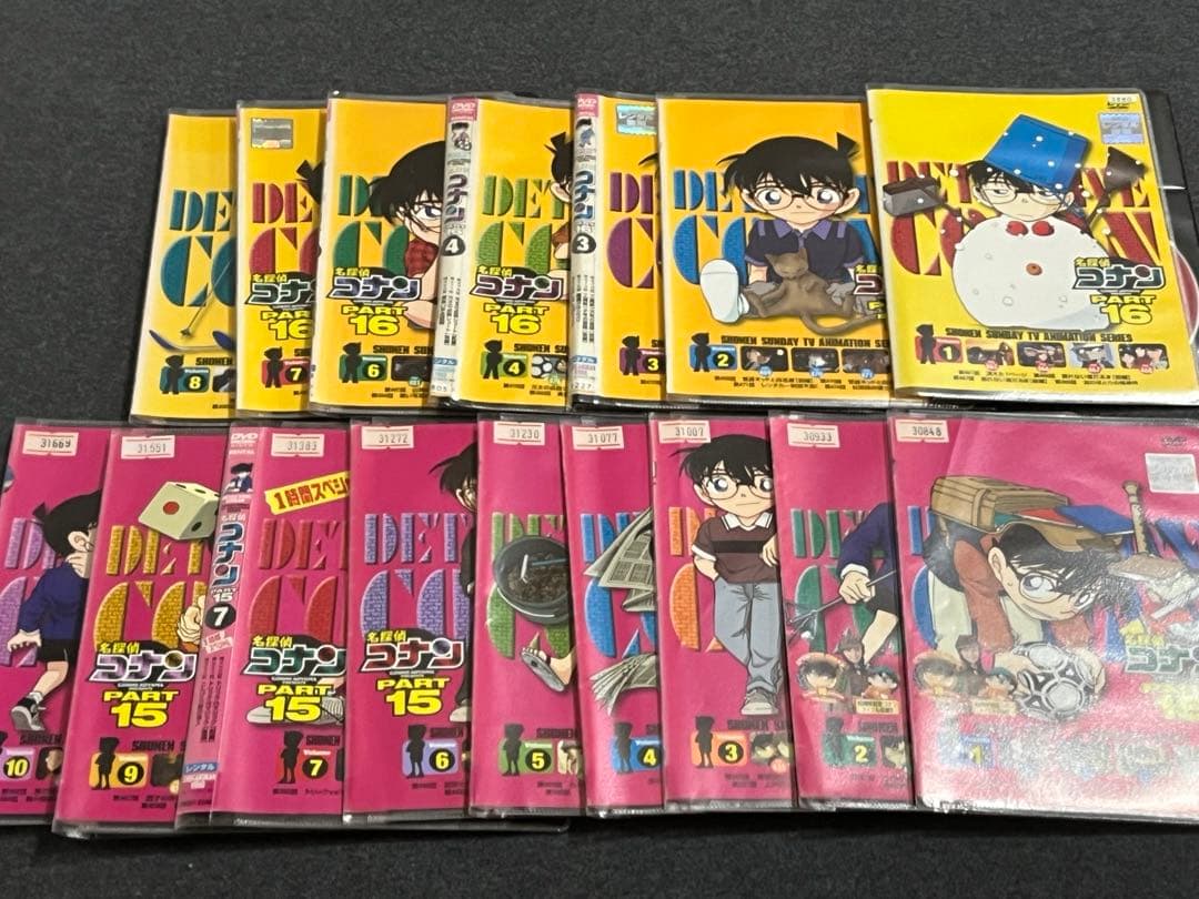コナン　DVD レンタル　パート19 18 16 15 secret File
