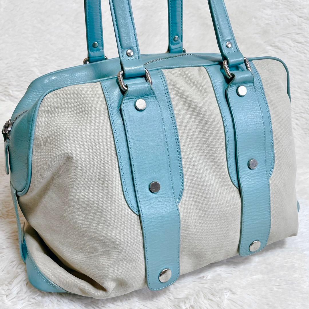 ジャックルコー レザー 切り替え ボストンバッグ トートバッグ キャンバス