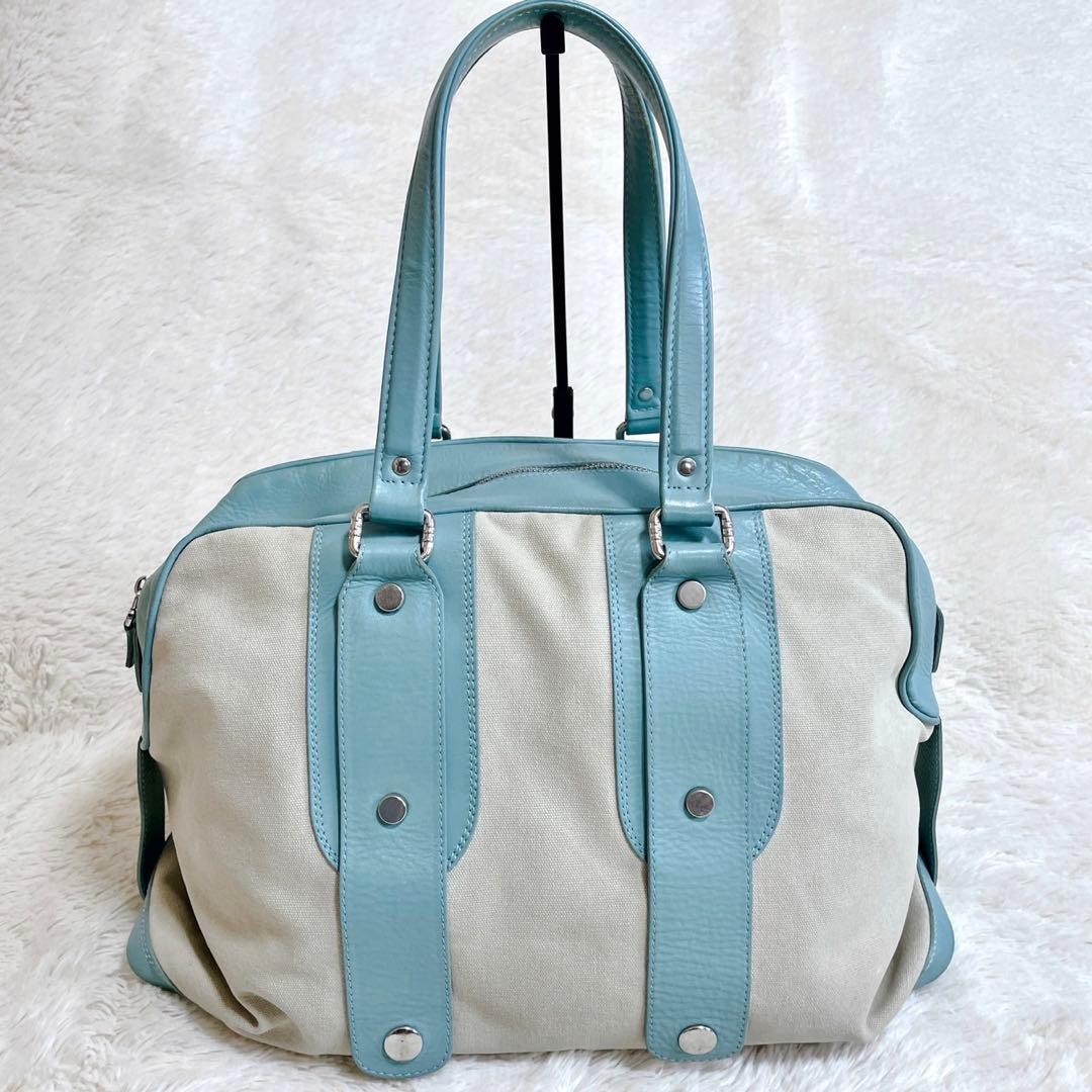 ジャックルコー レザー 切り替え ボストンバッグ トートバッグ キャンバス