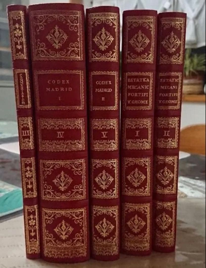 Codices Madrid 全5巻 レオナルド・ダ・ヴィンチ　マドリッド手稿