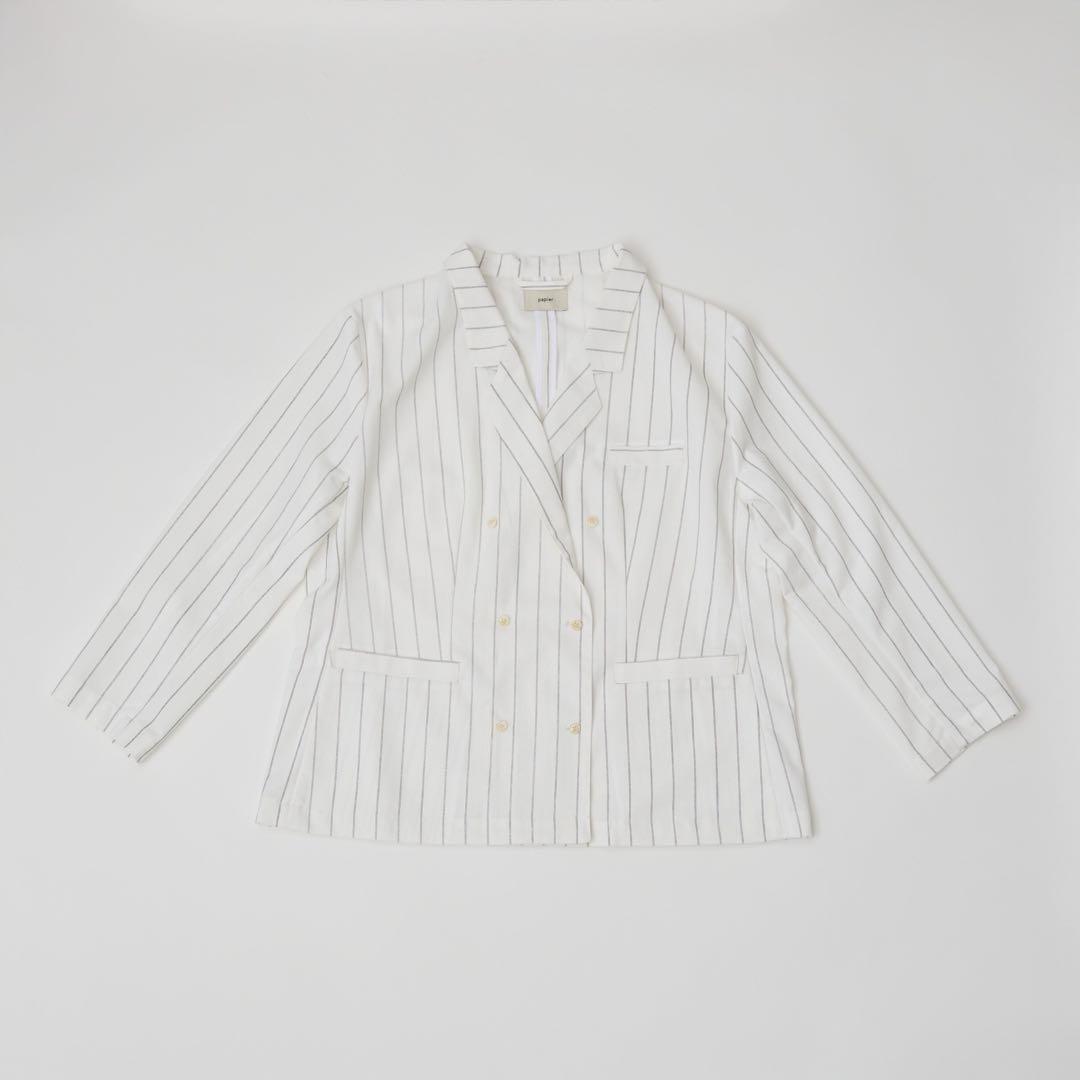 ジャケット・アウター Linnen jacket multi