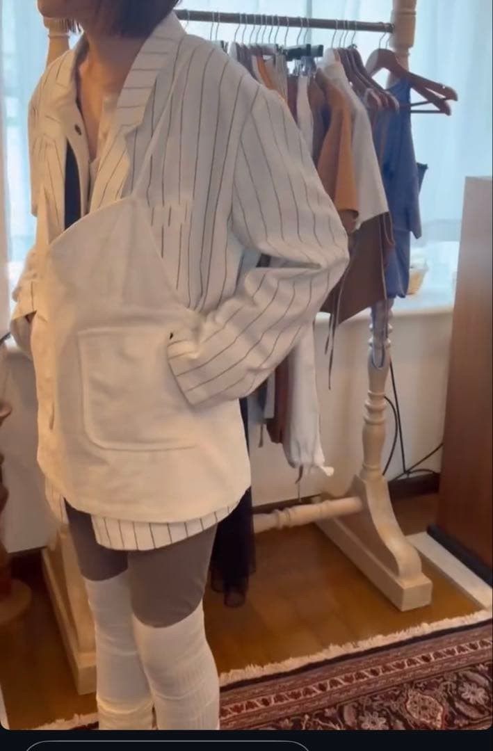 ジャケット・アウター Linnen jacket multi