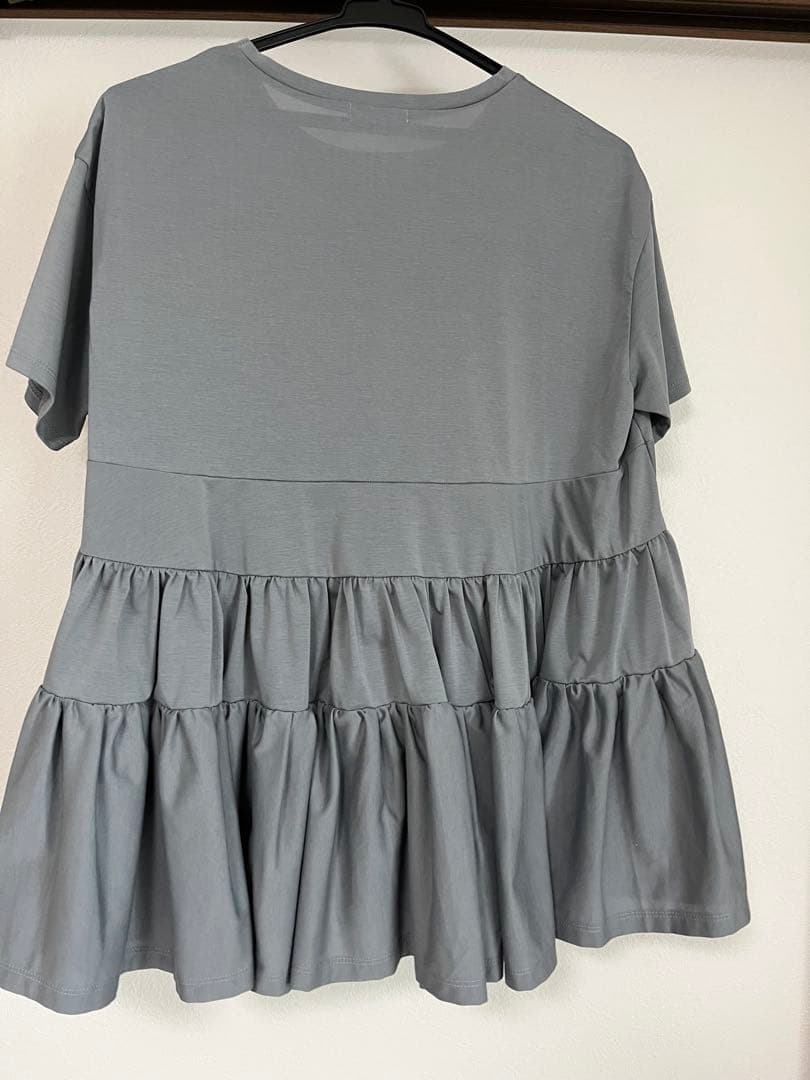 美品　yori ランダムティアードハーフスリーブ