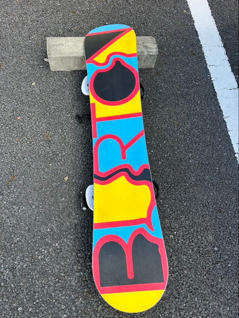 Burton スノーボード マルチカラー 収納ケース付き
