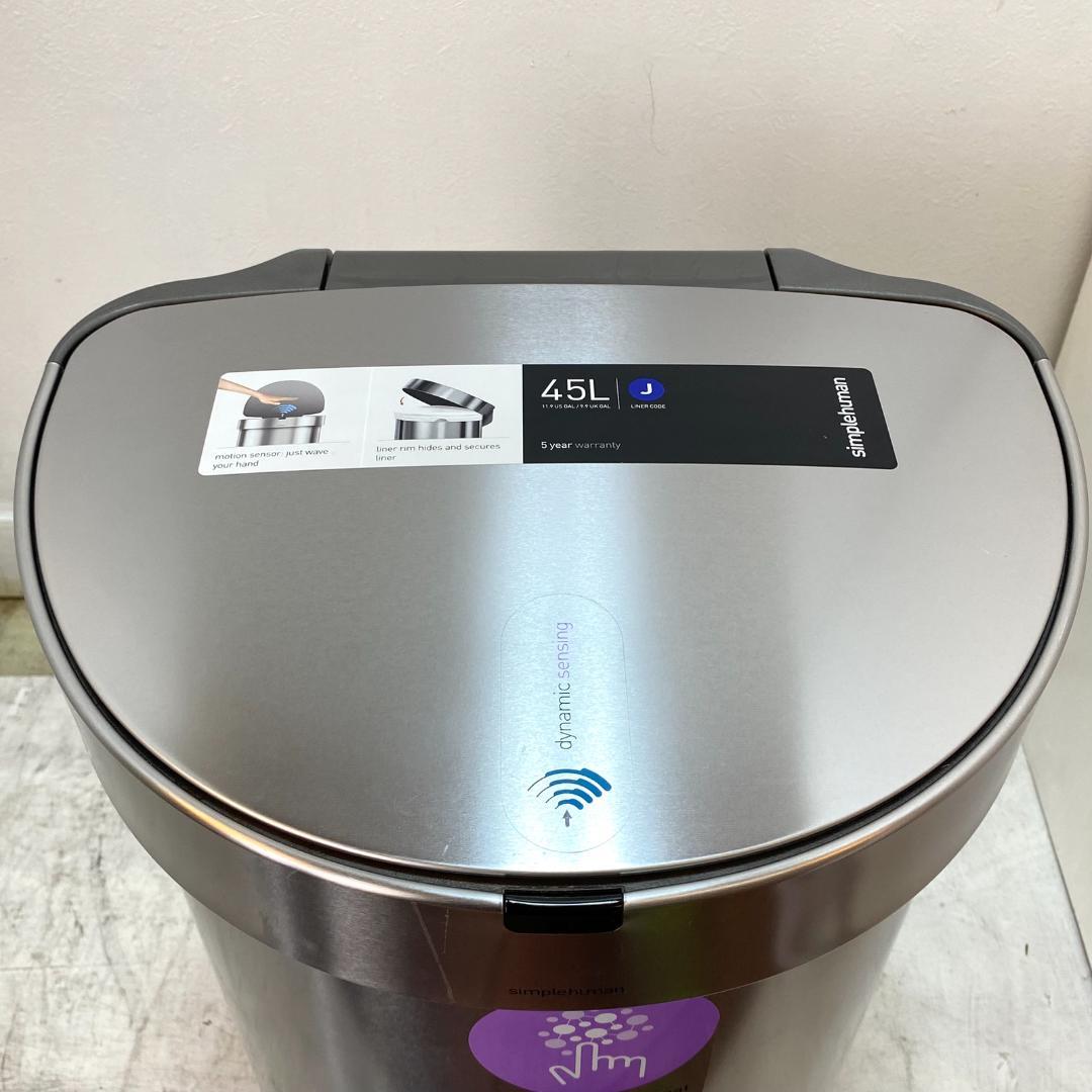 セミラウンドセンサーカン 45L nano-silver clear coat