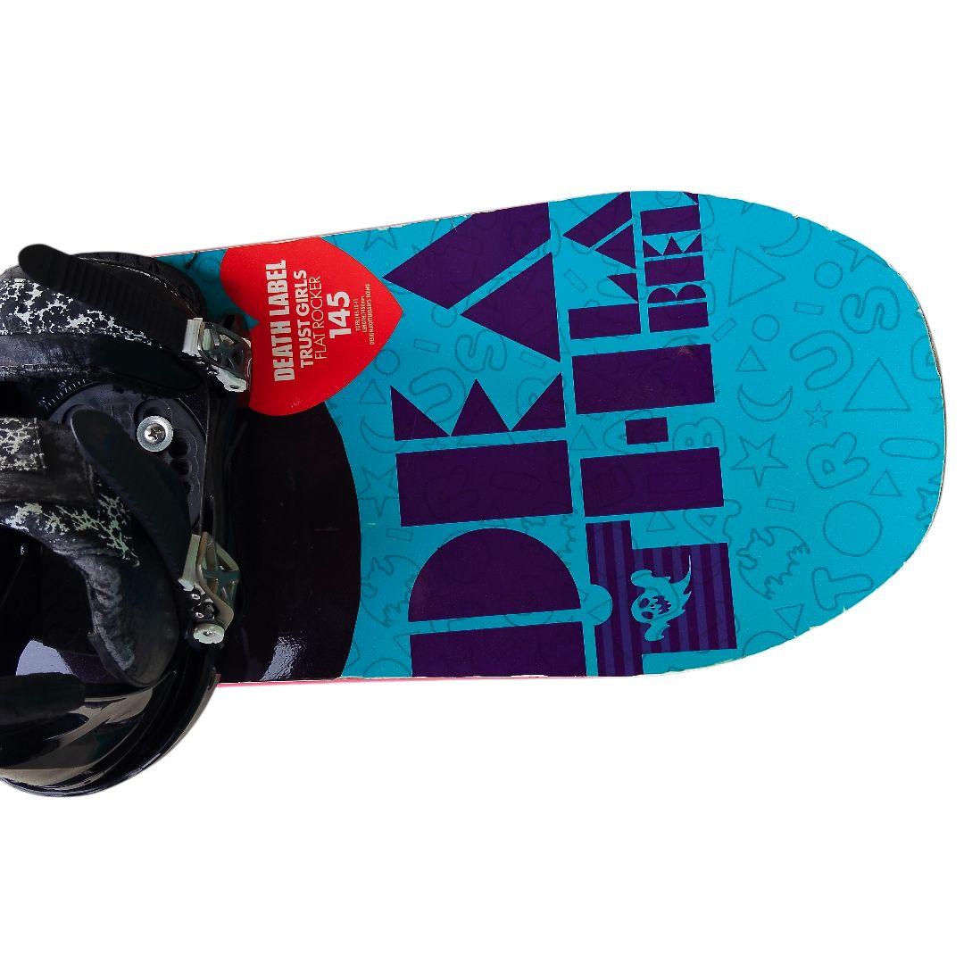 スノーボード DEATH LABEL Trust Girls LTD 145 Burton