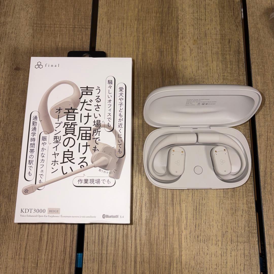 final KDT3000 ワイヤレスイヤホン