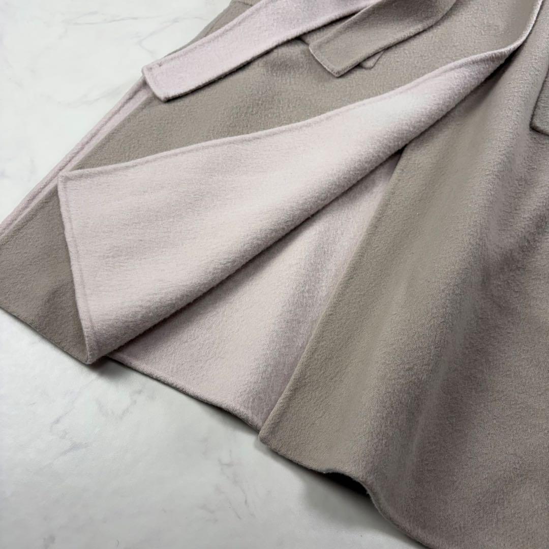 FRAY I.D ✨ウールカシミアバイカラーリバーコート リバーシブル 春カラー