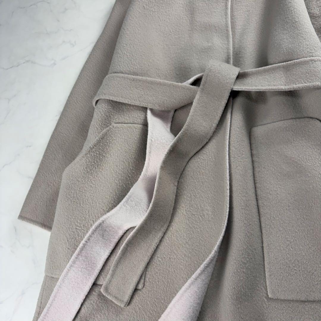 FRAY I.D ✨ウールカシミアバイカラーリバーコート リバーシブル 春カラー