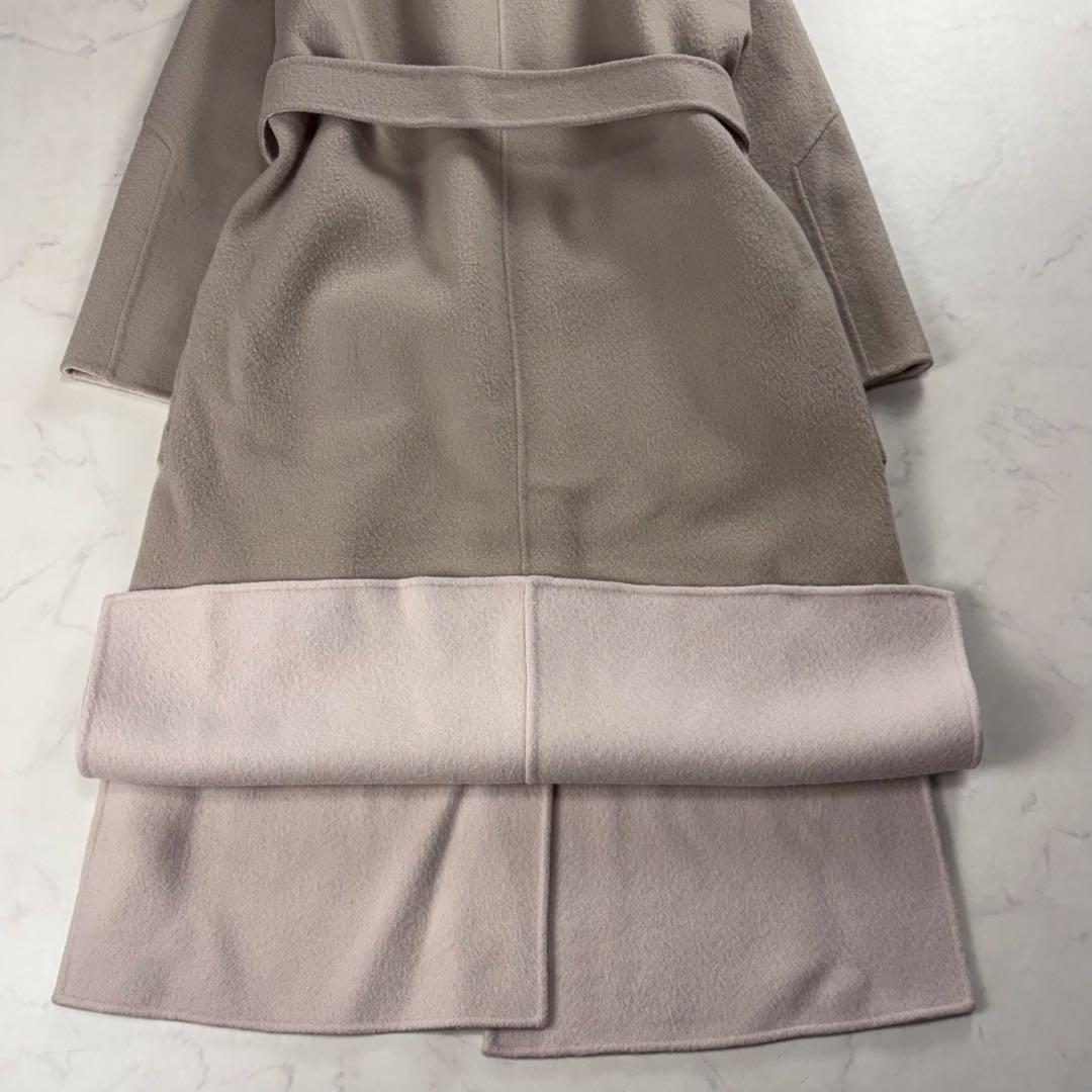 FRAY I.D ✨ウールカシミアバイカラーリバーコート リバーシブル 春カラー