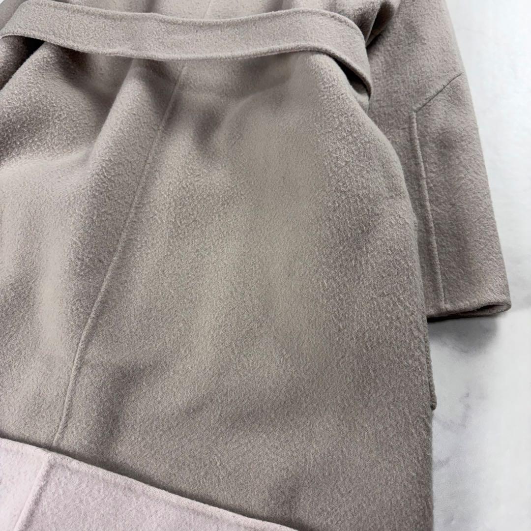 FRAY I.D ✨ウールカシミアバイカラーリバーコート リバーシブル 春カラー