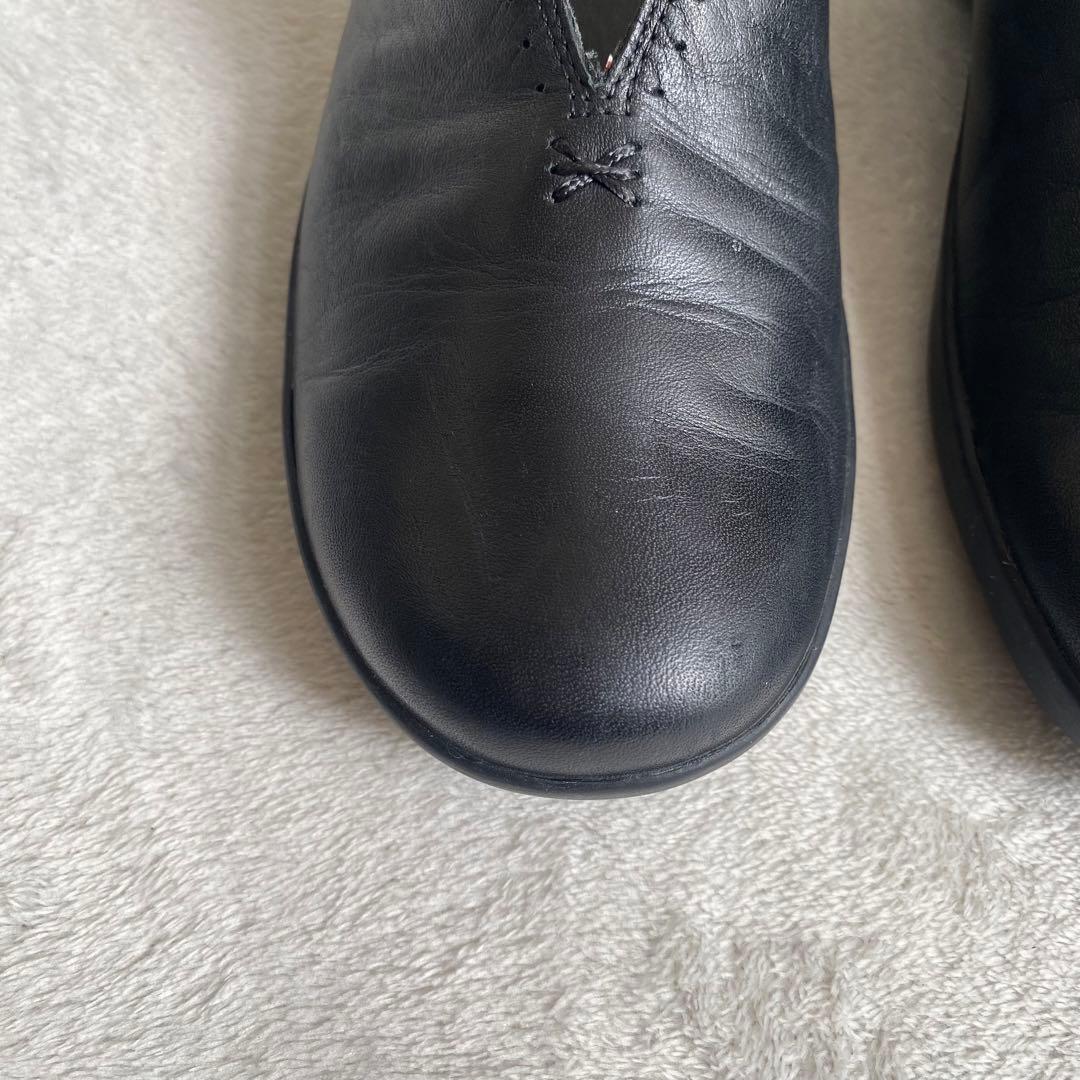 【美品✨】Camper スパイラルコメット　フラットシューズ　レザー　23cm