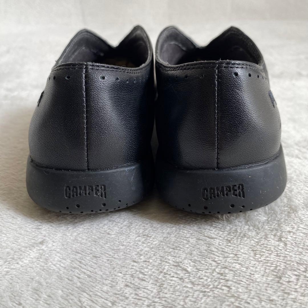 【美品✨】Camper スパイラルコメット　フラットシューズ　レザー　23cm