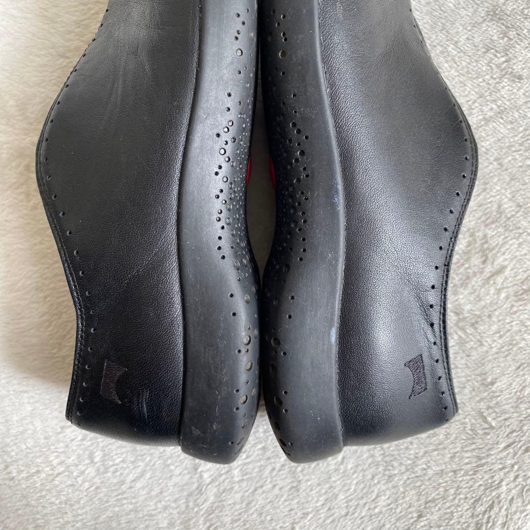 【美品✨】Camper スパイラルコメット　フラットシューズ　レザー　23cm