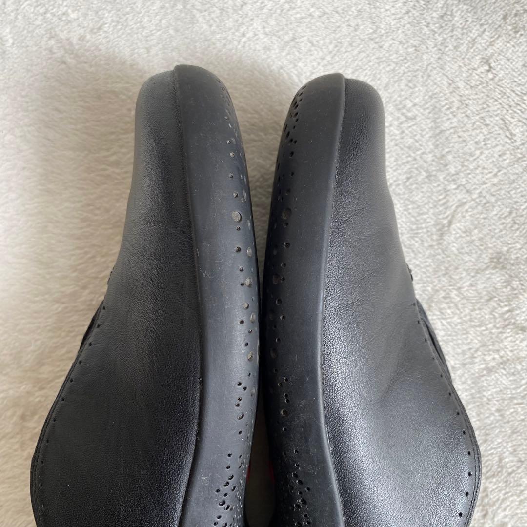 【美品✨】Camper スパイラルコメット　フラットシューズ　レザー　23cm