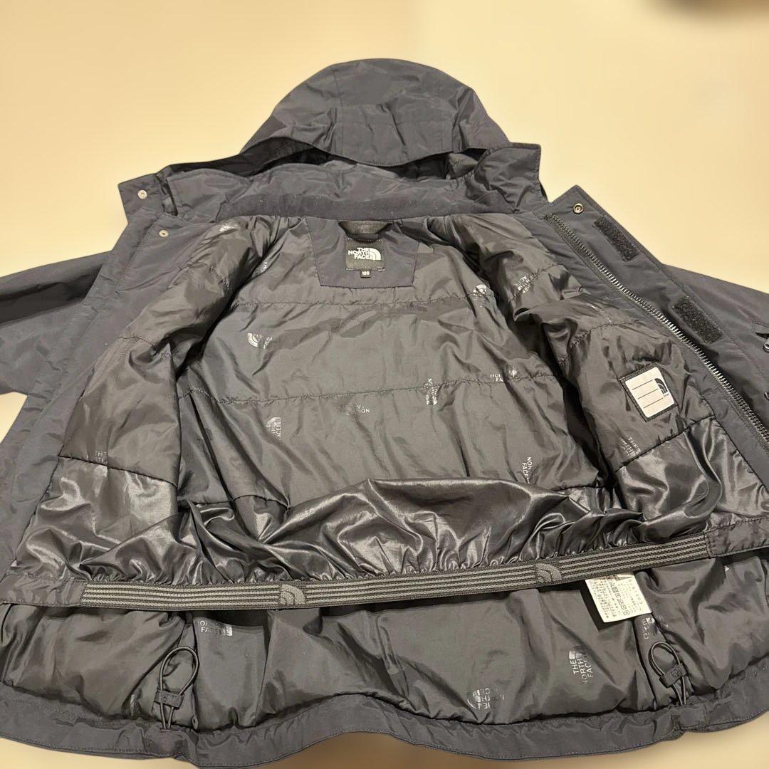 ◉　THE NORTH FACE フード付きジャケット 黒