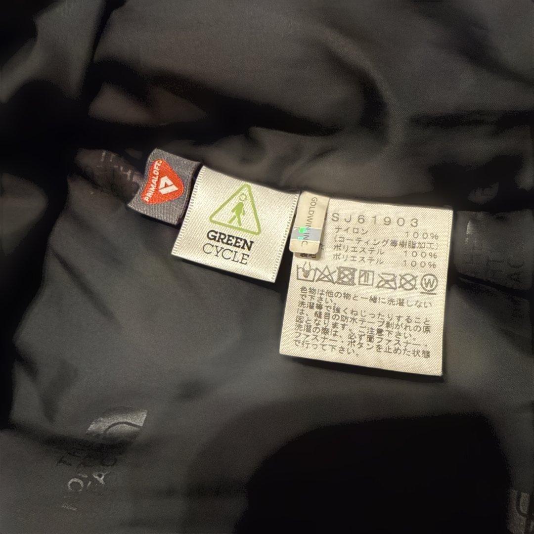 ◉　THE NORTH FACE フード付きジャケット 黒