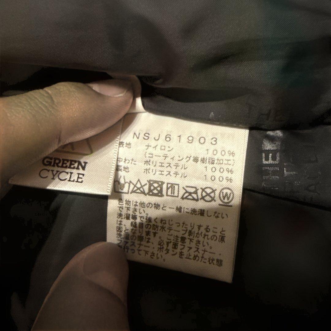 ◉　THE NORTH FACE フード付きジャケット 黒