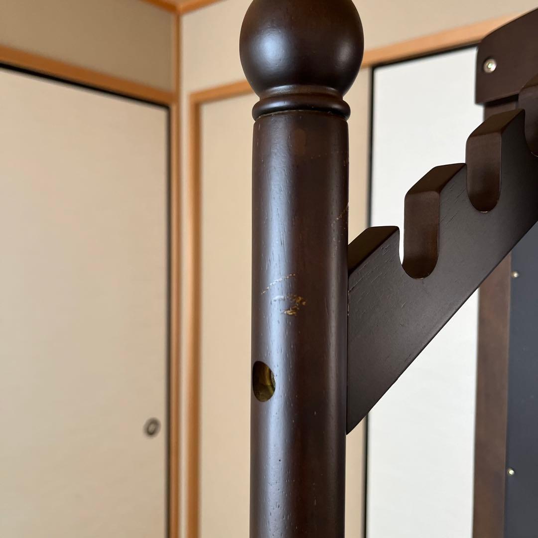 ミラー付き回転ハンガー