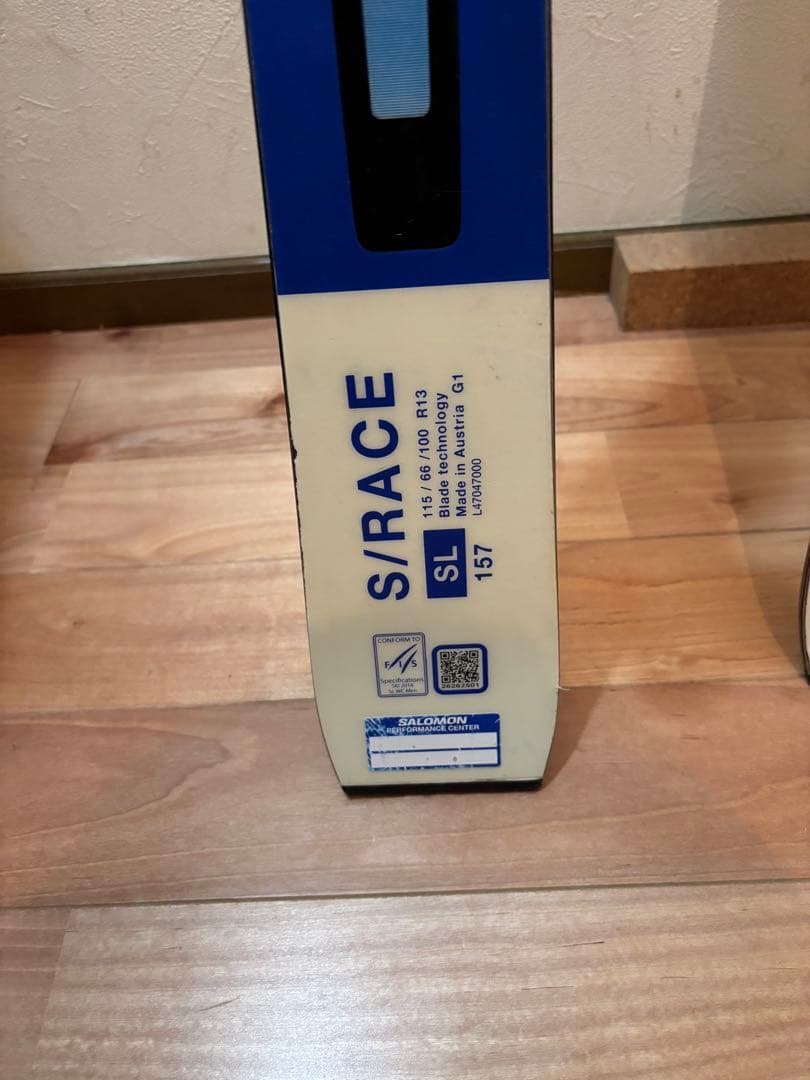 サロモン スキー　S/RACE SL 157 R13 チューンナップ済み