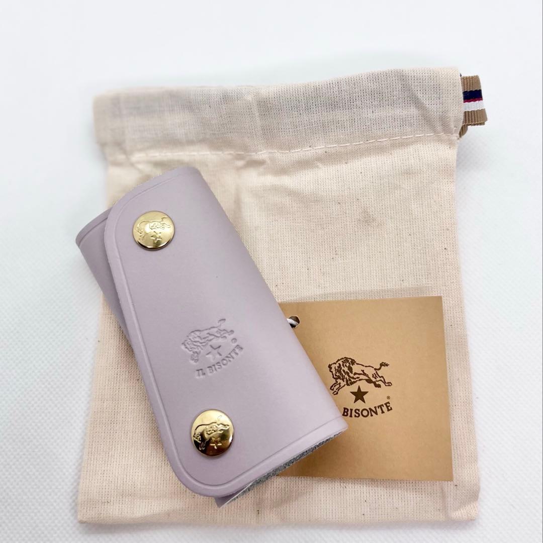 【新品未使用】イルビゾンテ キーケース ☆マルヴァ ペールアイリス☆