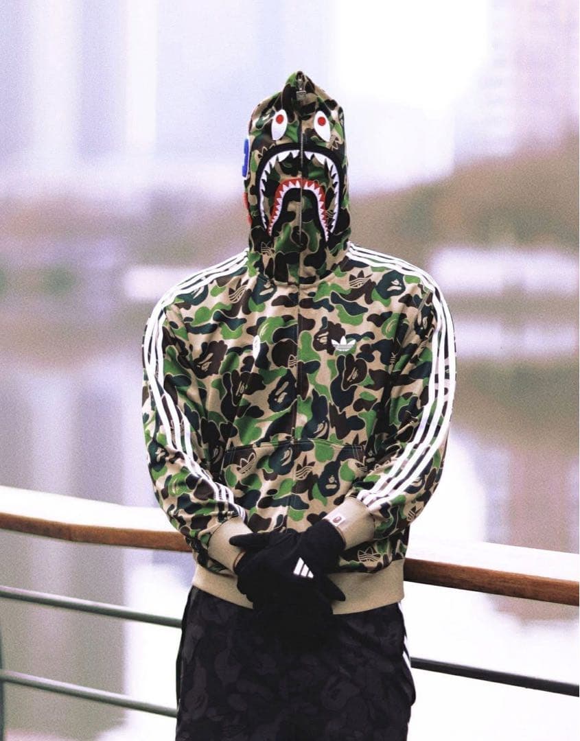 スケートボード Adidas A Bathing Ape Zip Hoodie