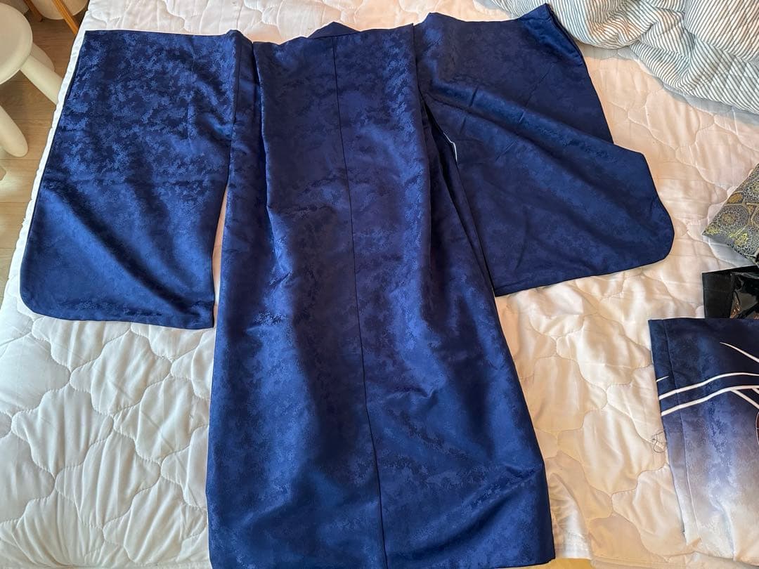 【五歳　七五三用着物12点フルセット】※肩上げ済