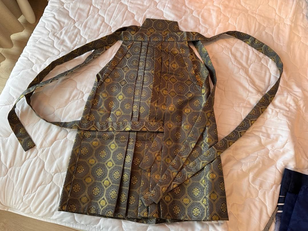 【五歳　七五三用着物12点フルセット】※肩上げ済