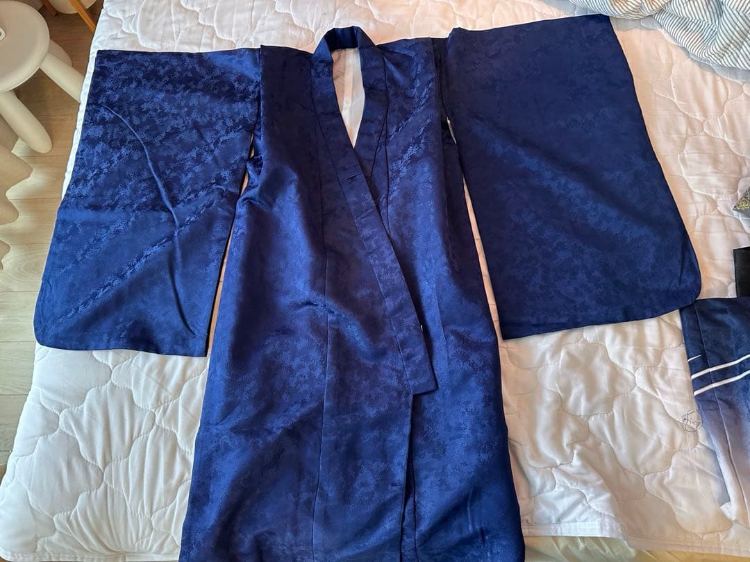 【五歳　七五三用着物12点フルセット】※肩上げ済