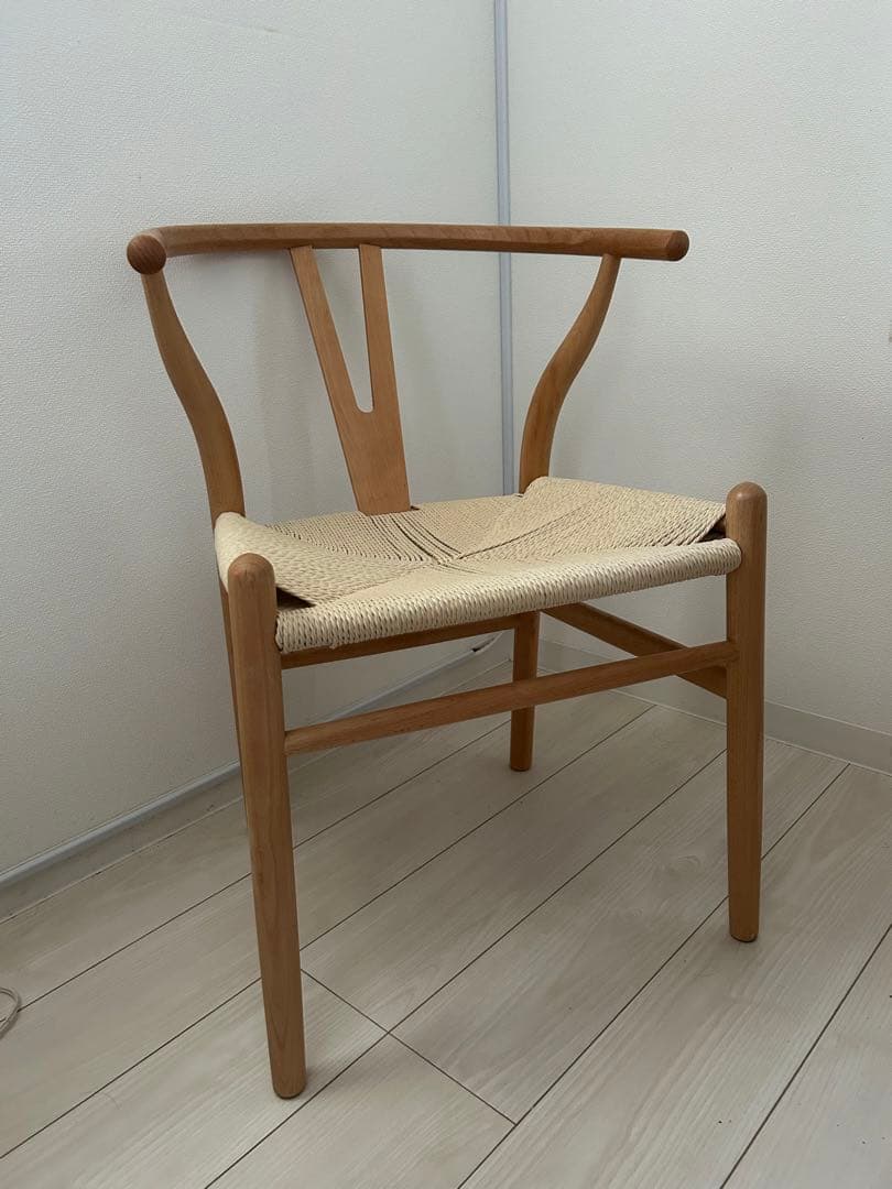 お*め様 ナチュラル 木製 ダイニングチェア