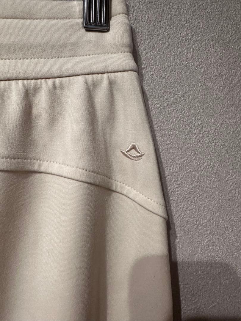 andar【極美品】Mildmoothワイドパンツ ライトベージュ ショートS