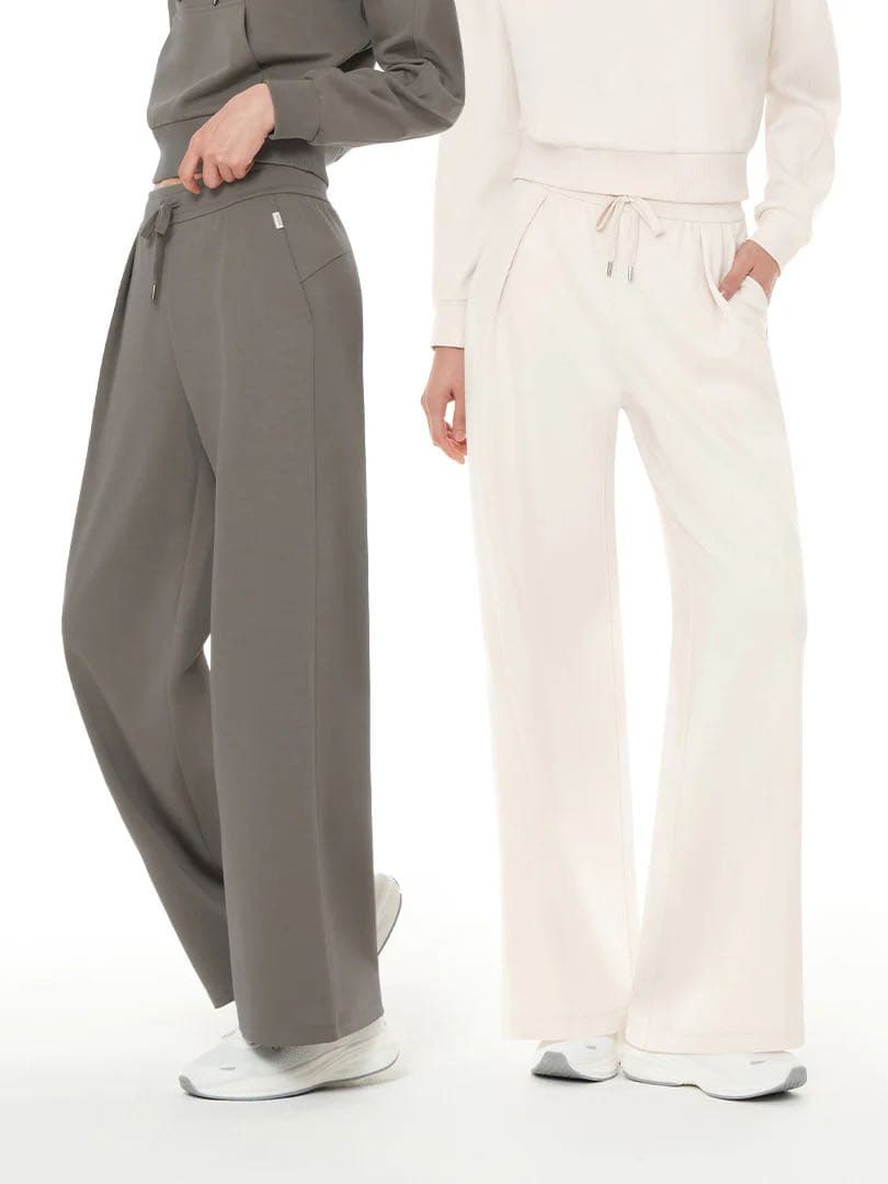 andar【極美品】Mildmoothワイドパンツ ライトベージュ ショートS