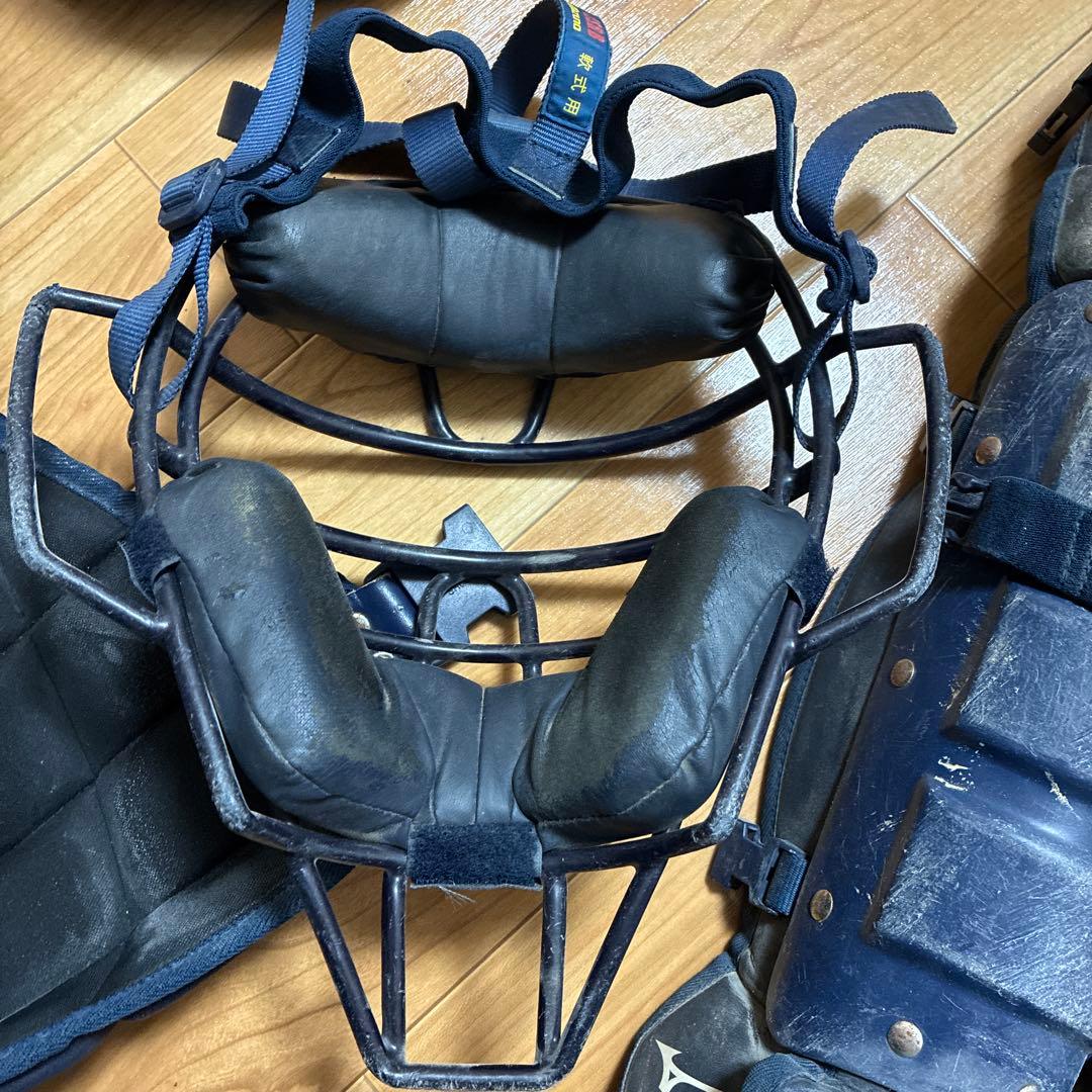 ミズノ キャッチャー用防具セット